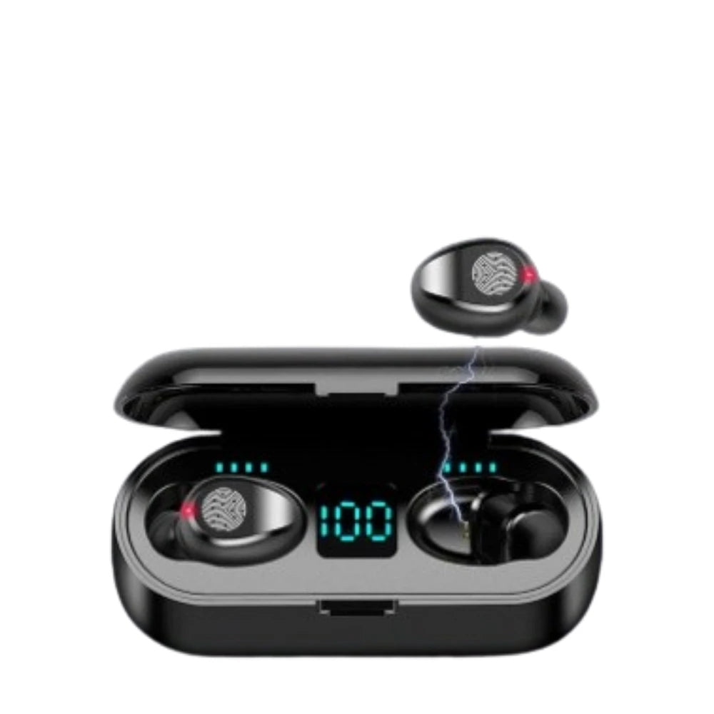 Audífono Inalámbricos F9 Con Power Bank